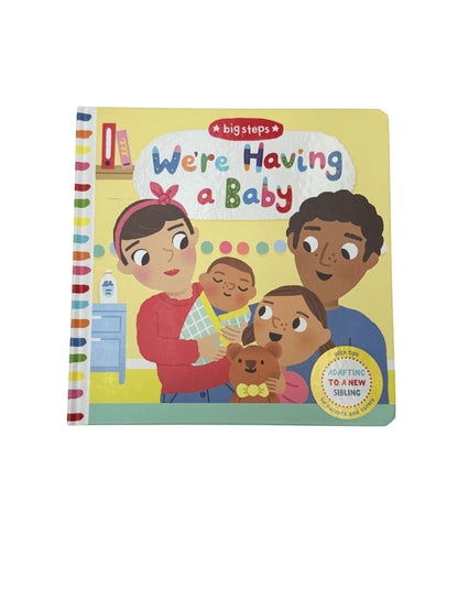 Big Steps We're Having a Baby Board Book
