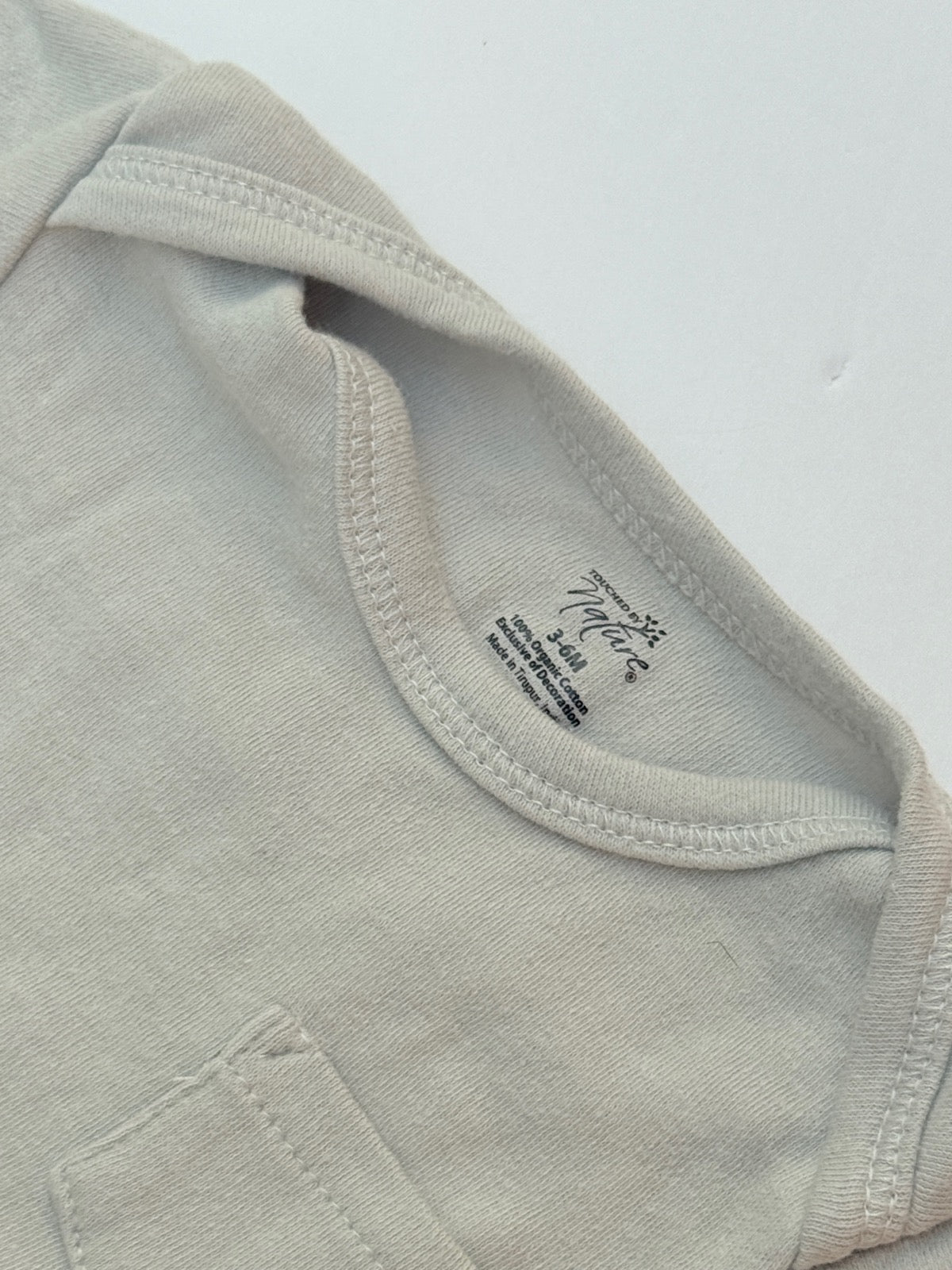 Touched by Nature Organic Bodysuit 3-6M