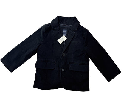 babyGap Black Wool Coat Toddler 3T