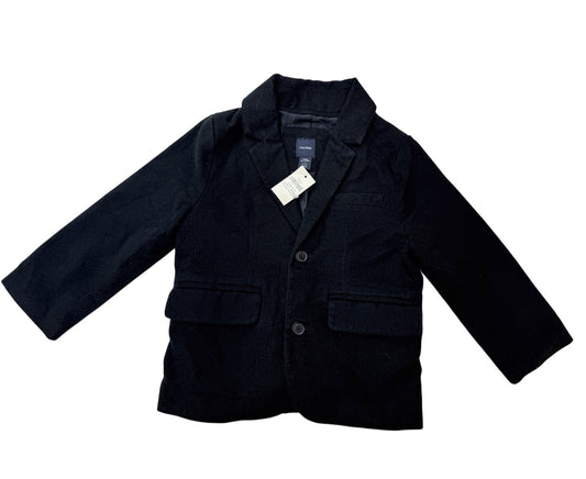 babyGap Black Wool Coat Toddler 3T