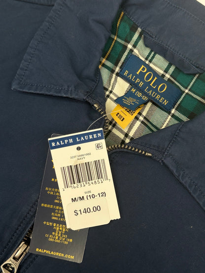 Polo Ralph Lauren Navy Zip Jacket Size M 10-12