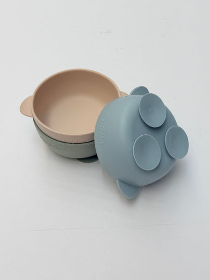 PandaEar Silicone Suction Bowls Set of 3