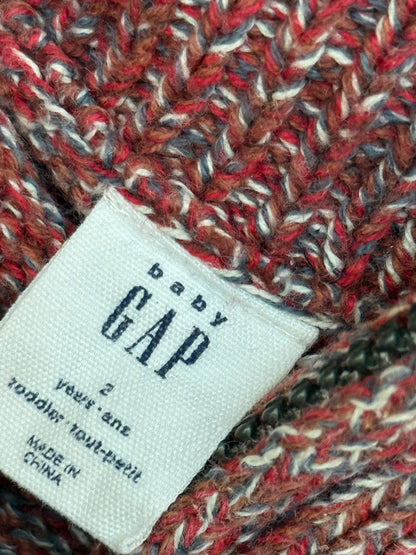 Baby Gap Marled Zip Hoodie Sweater 2T