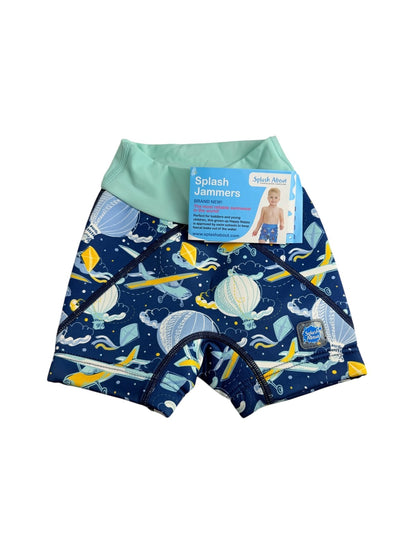 NWT - Splash About Jammers Airplane Shorts 3-4Y