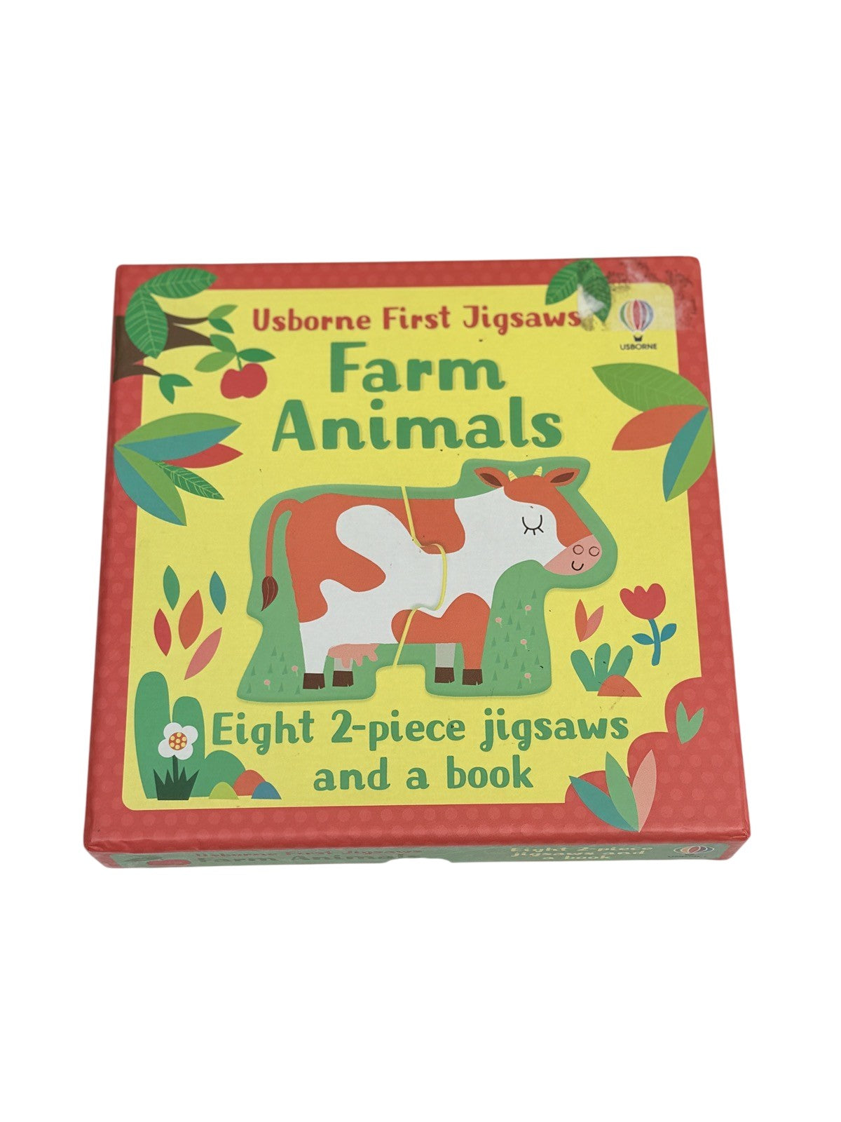 Usborne First Jigsaws Farm Animals Puzzle Book