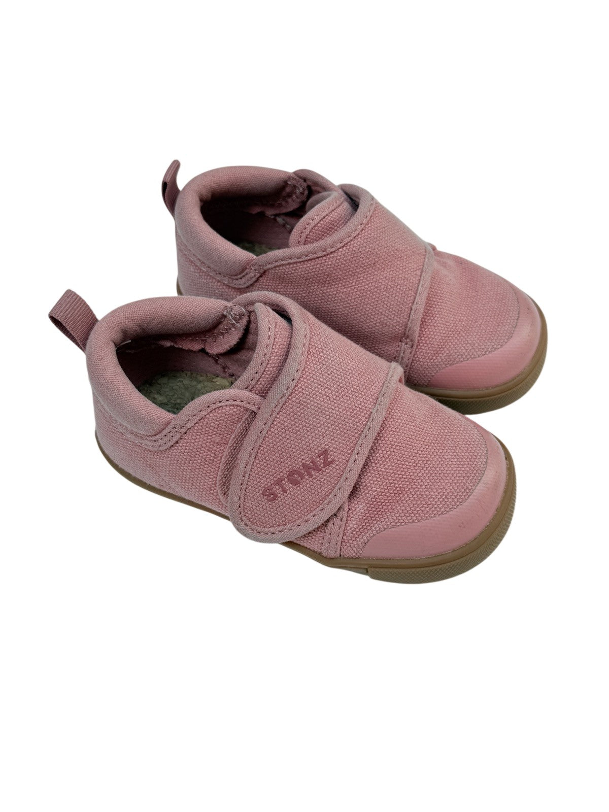 Stonz Cruiser Natural Pink Canvas Shoe Size 8