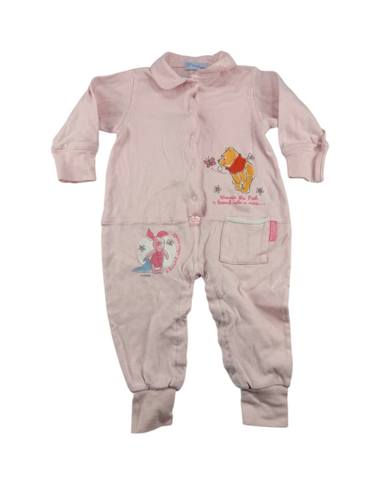 Disney Winnie the Pooh Pink Romper 12M