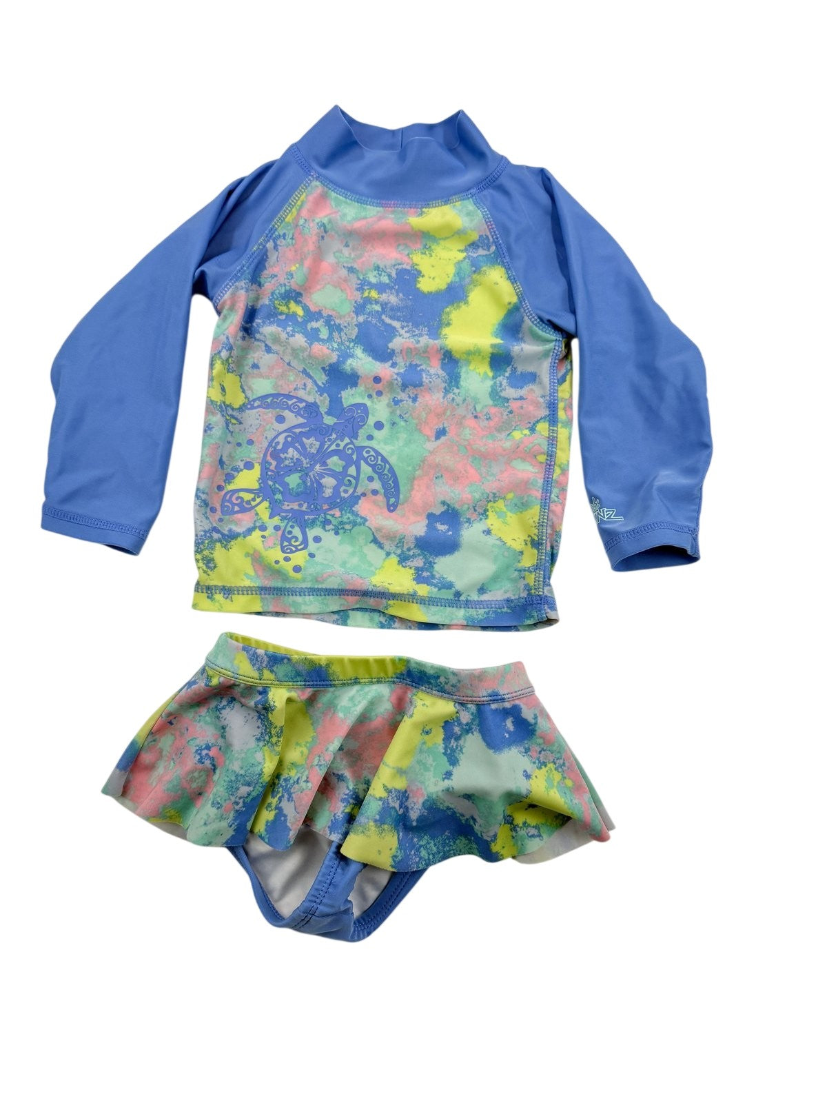 UV Skinz Turtle Swimsuit Set 2T