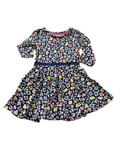 Mini Boden Colorful Print Dress Size 3-4Y