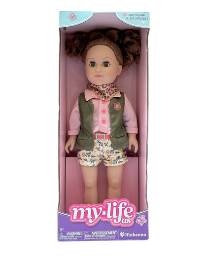 NWT - My Life As Makenna Animal Trainer Doll