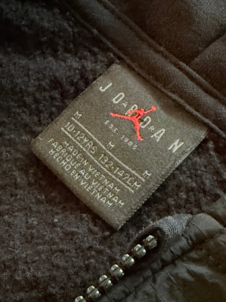 Jordan Black Zip Hoodie 10-12