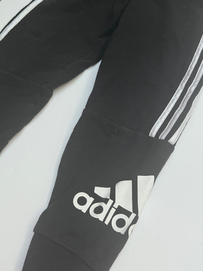 Adidas Black Jogger Sweatpants Size 7/8