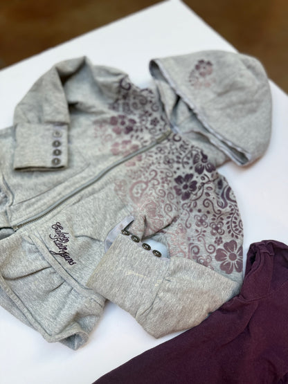 Calvin Klein Hoodie & Tee Set Size 4