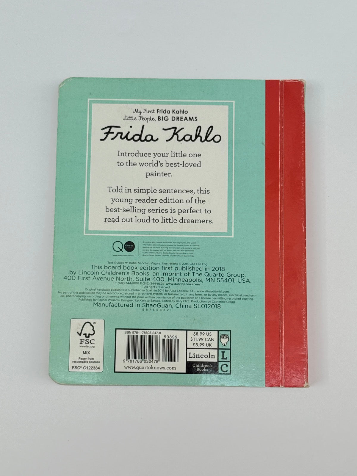 My First Frida Kahlo Little People Big Dreams