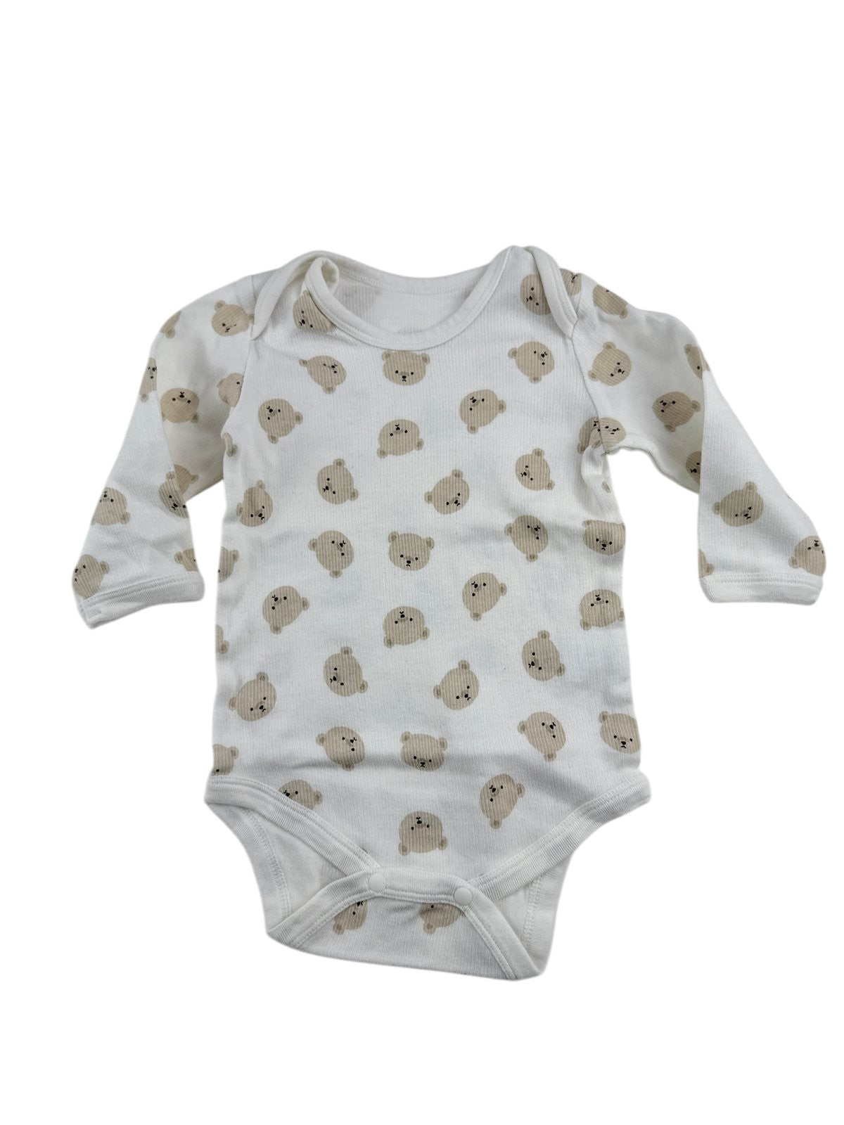 Bear Print Bodysuit Size 12-18M