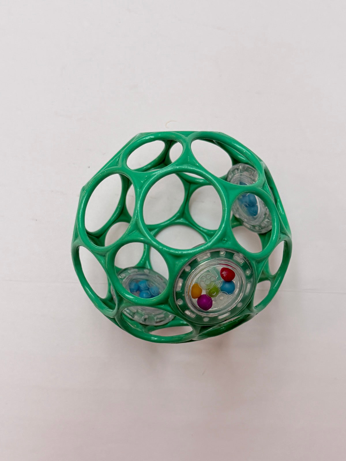Oball Green Rattle Ball Toy