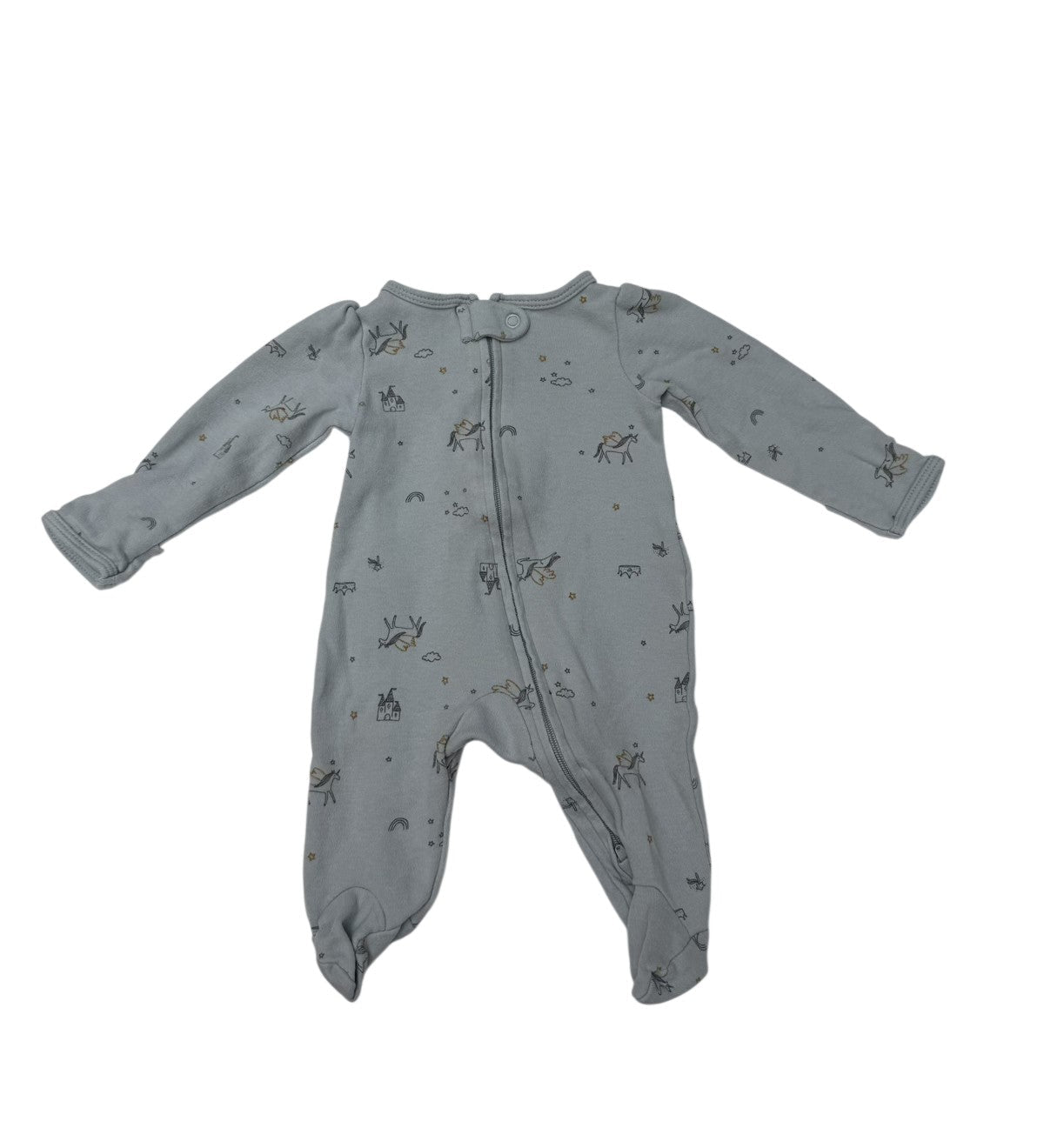 Carter's Unicorn Footed Sleeper Newborn