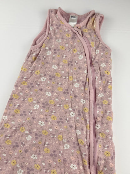 anko Floral Pink Sleep Sack 6-12M