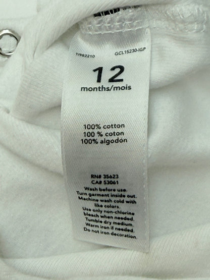 Carter's White Bodysuit 12M