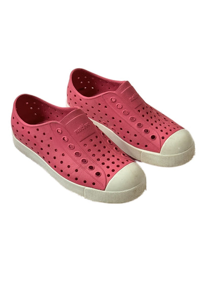 Native Jefferson Pink Slip-On Shoes C13
