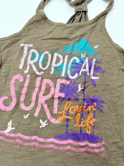 Joe Fresh Tropical Surf Tank Top Size M (8) 8