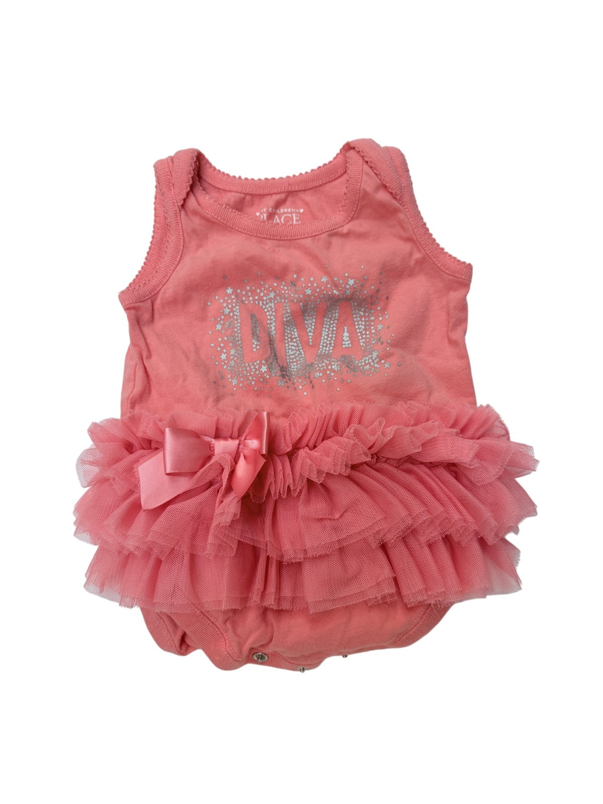 Children's Place Diva Tutu Bodysuit 3-6M