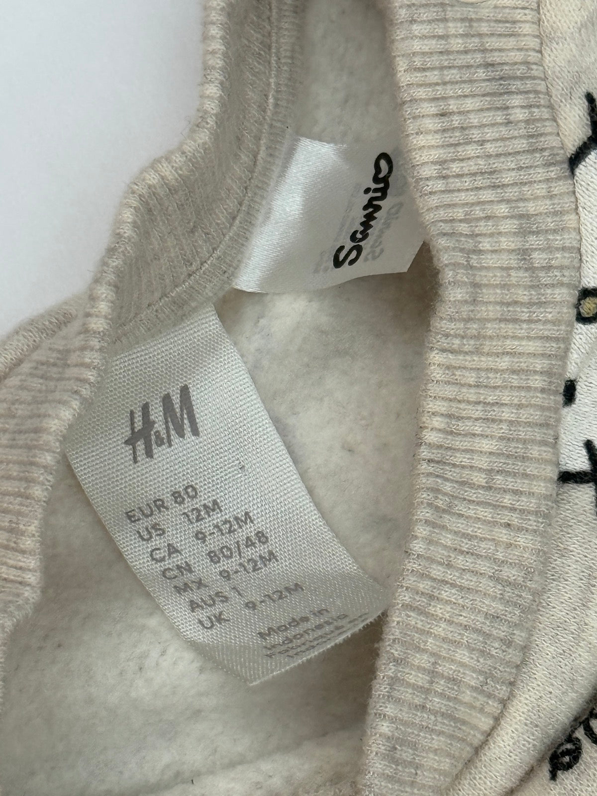 H&M Hello Kitty Sweatsuit Set 9-12M