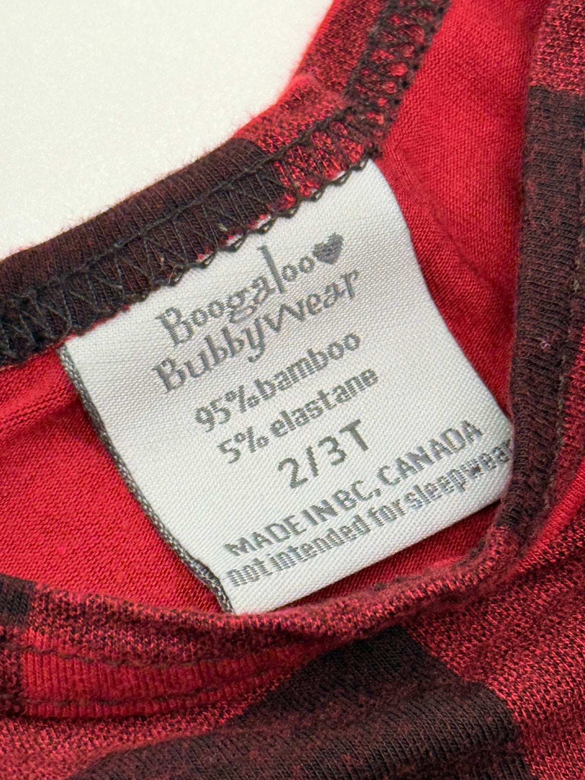 Boogaloo Bubbywear Bamboo Plaid Dress 2/ 3T