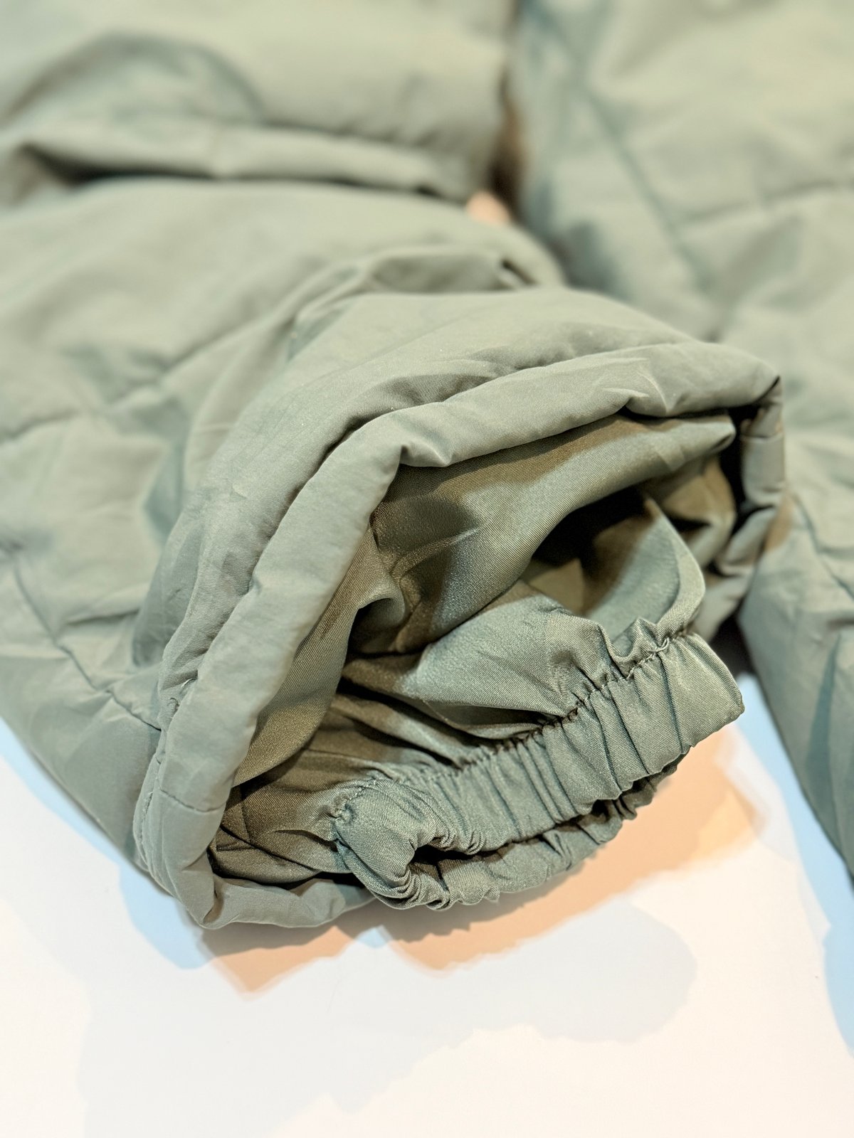 Zara Green Puffer Pants Size 6Y