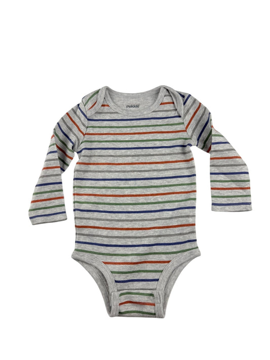 Pekkle Striped Bodysuit 9M