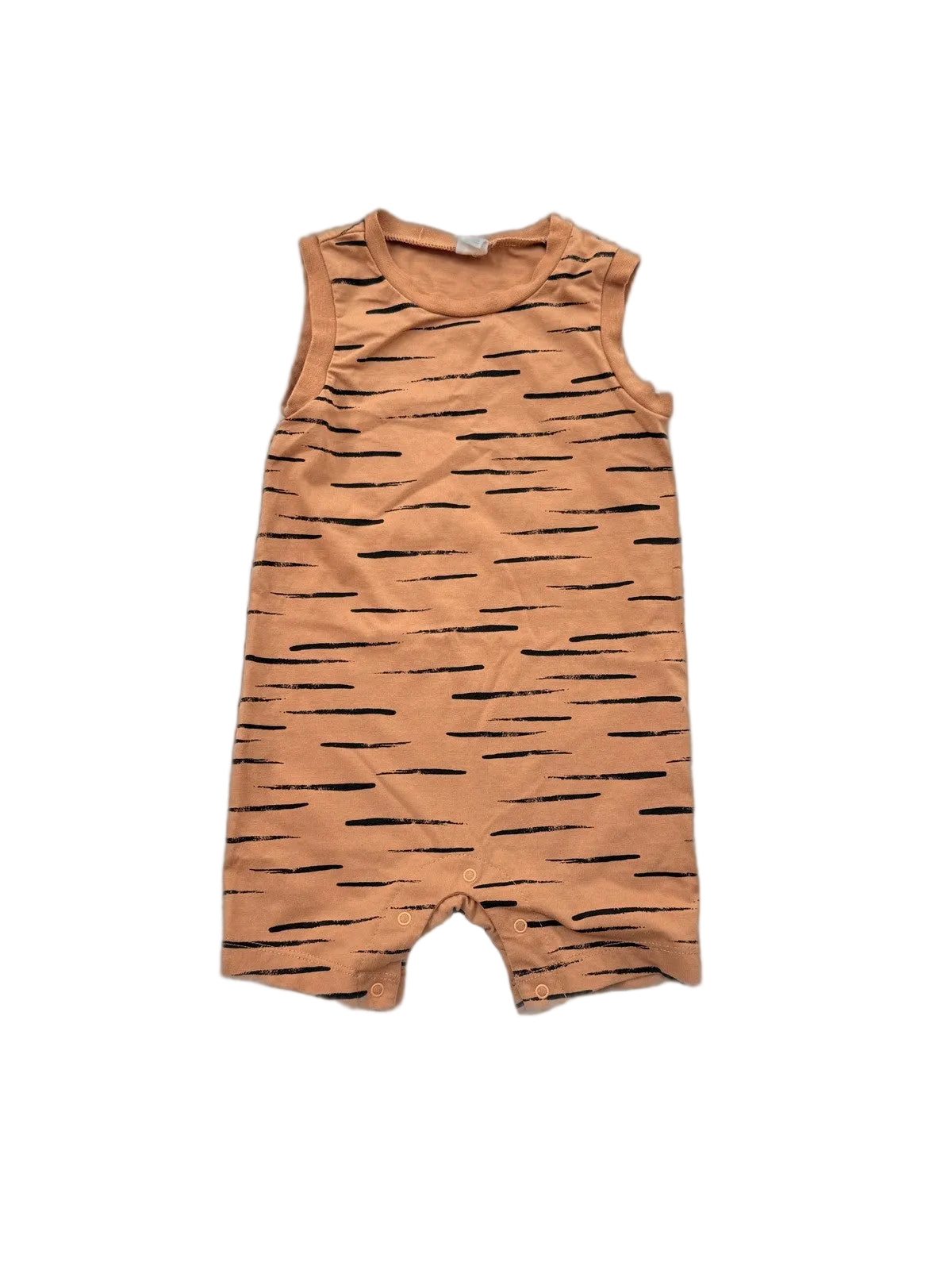 Pl-baby Tiger Print Romper 18m