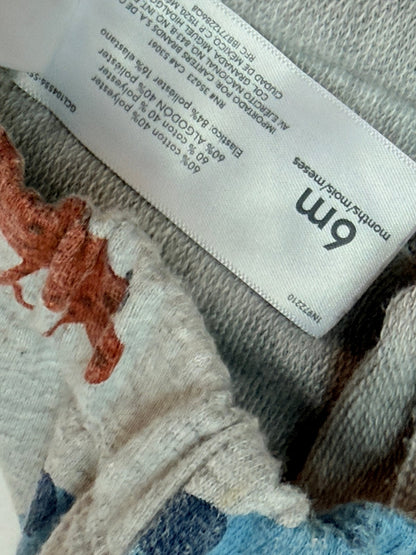 Carter's Gray Car Print Pants 6M