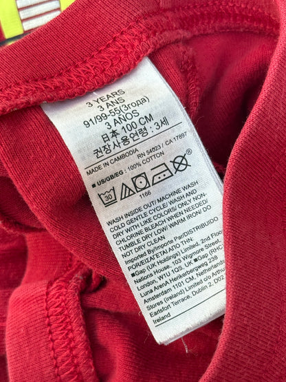 Baby Gap Firefighter Pajama Set 3T