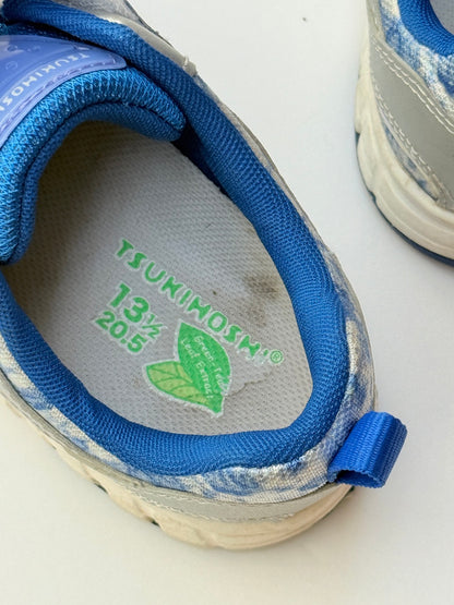 Tsukihoshi Silver Blue Sneakers Size 13.5