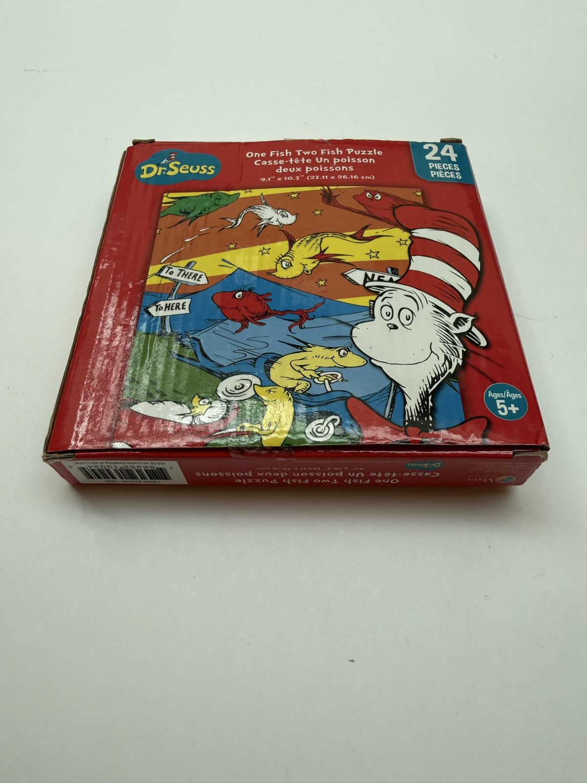 Dr. Seuss One Fish Two Fish 24-Piece Puzzle