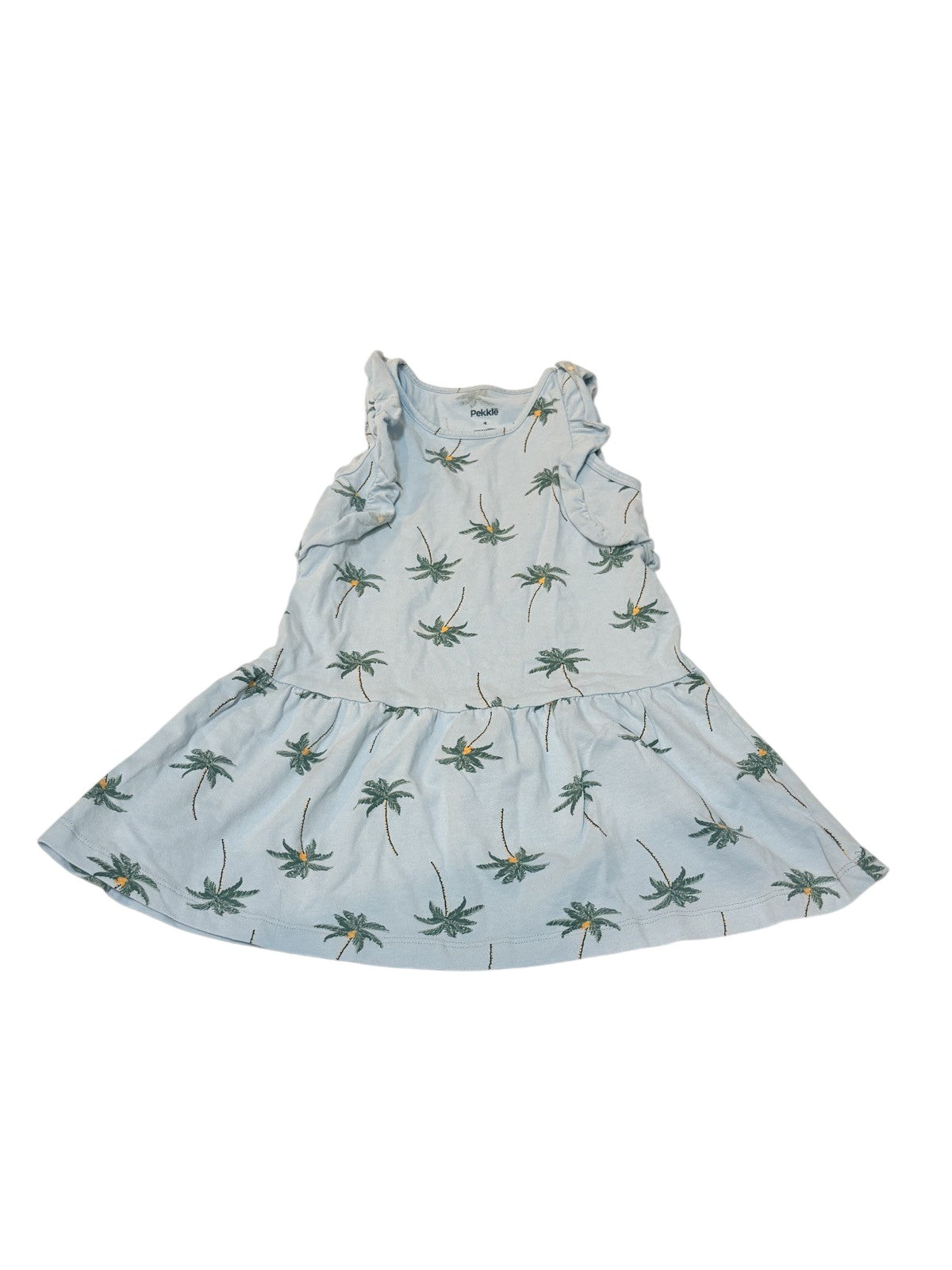 Pekkle Palm Tree Dress Size 4