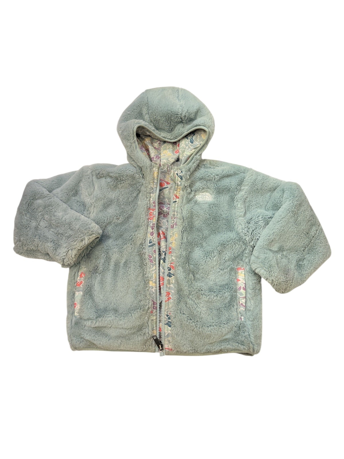 North Face Girls Reversible Sherpalito Jacket Size 6