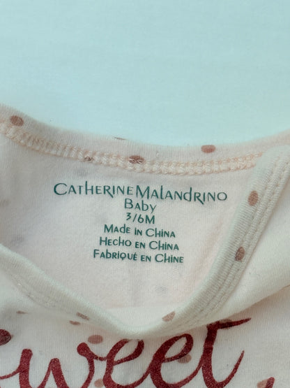 Catherine Malandrino Baby Sweet Sassy Bodysuit 3/6M