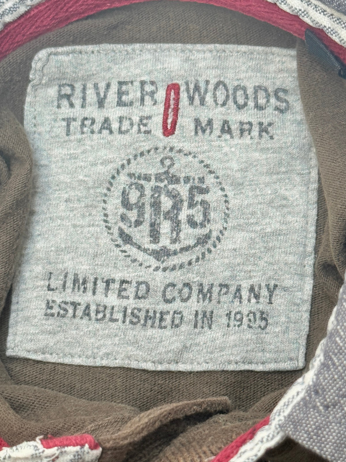 River Woods RW95 Long Sleeve Polo Size 6