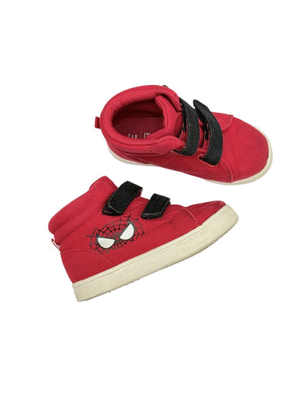 Gap Marvel Spider-Man Hi-Top Sneakers Size 8