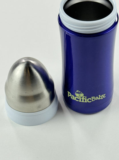 Pacific Baby Stainless Steel Insulated Bottle Blue