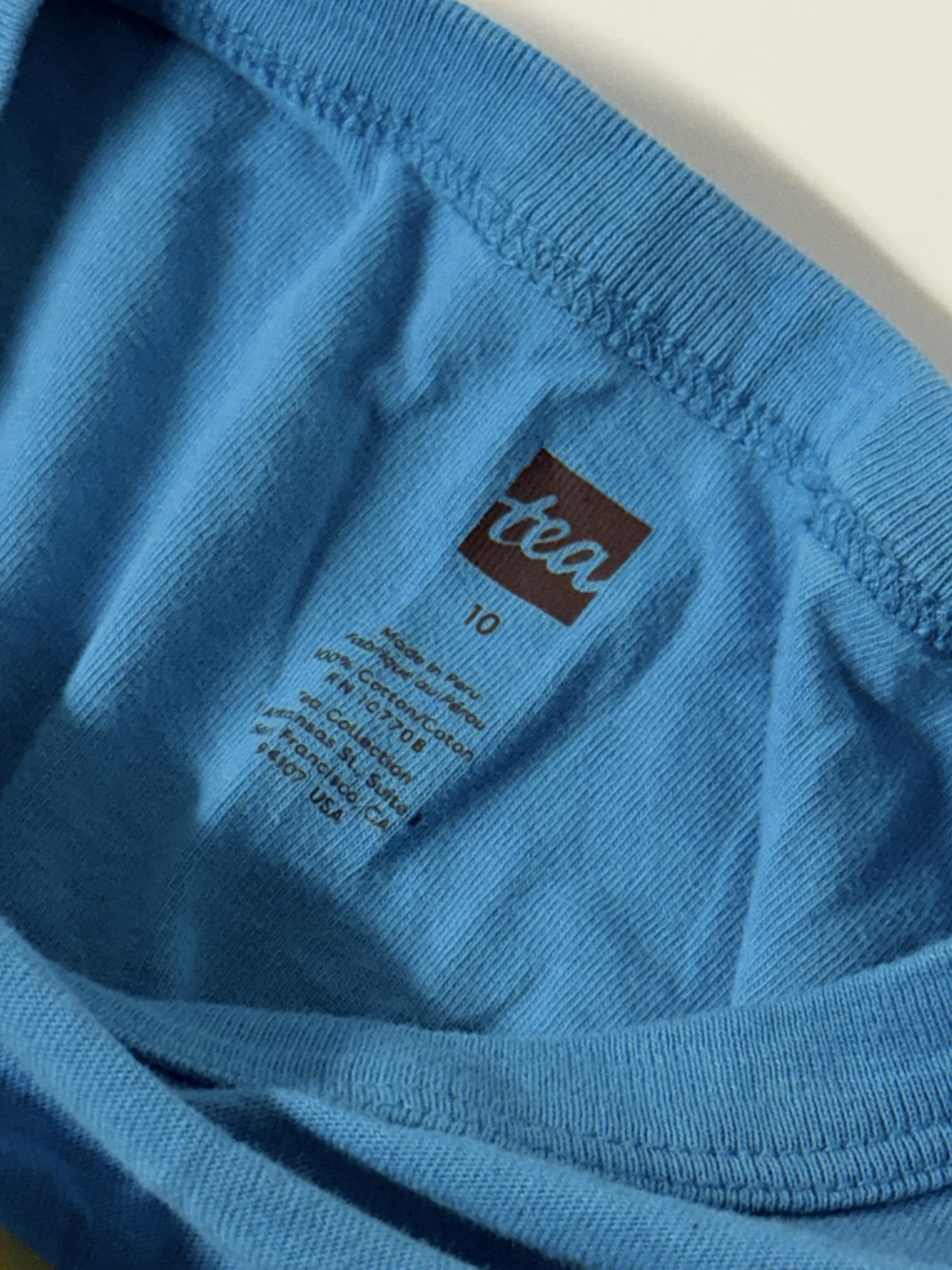 Tea Collection Blue Winged Helmet Long Sleeve 10