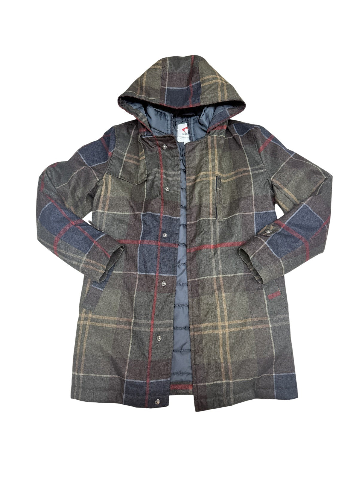 Appaman Plaid Hooded Jacket Size 10
