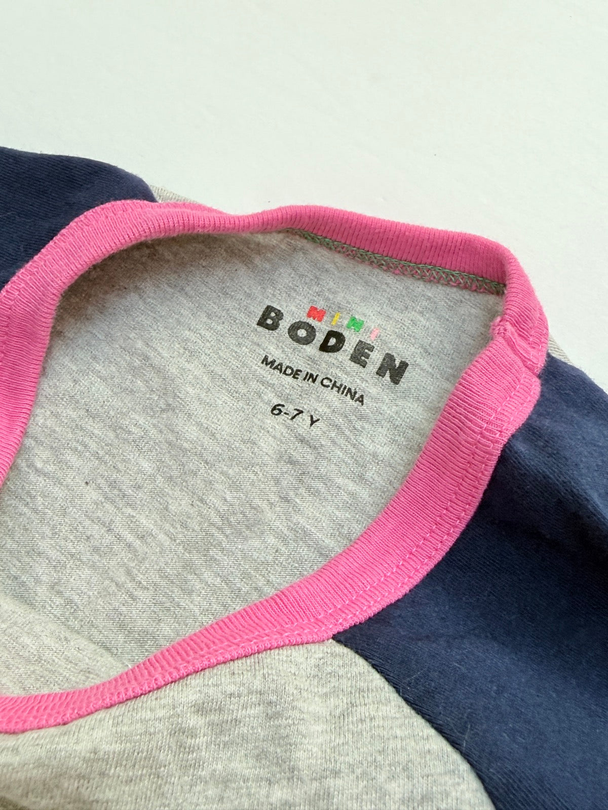 Mini Boden Star Print Long Sleeve Tee 6-7y