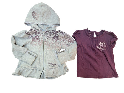 Calvin Klein Hoodie & Tee Set Size 4