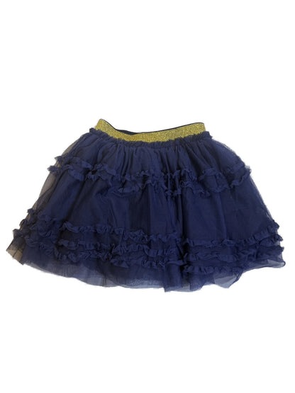 Mini Boden Navy Ruffle Tutu Skirt 3-4Y