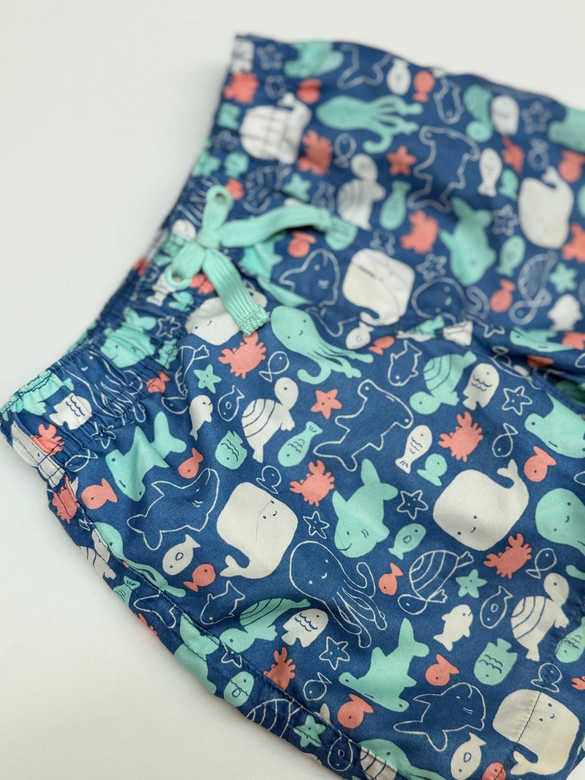 Gymboree Sea Creature Swim Trunks 6-12M