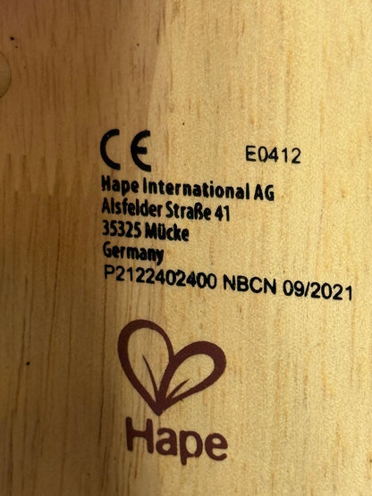 Hape Wooden Toy E0412
