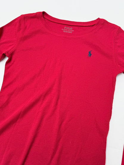 Polo Ralph Lauren Red Long Sleeve T-Shirt 8-10