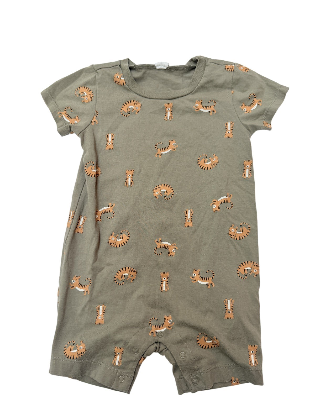 PL Baby Tiger Print Romper 18M